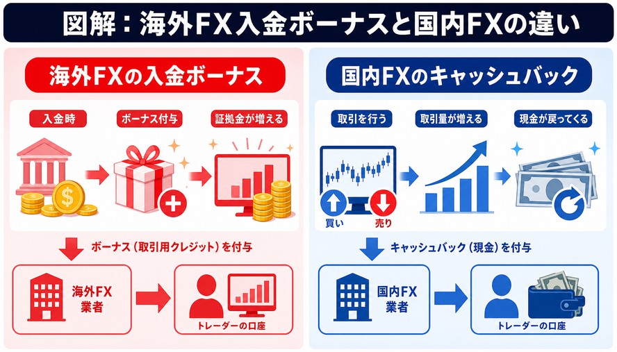 海外FX 入金ボーナス