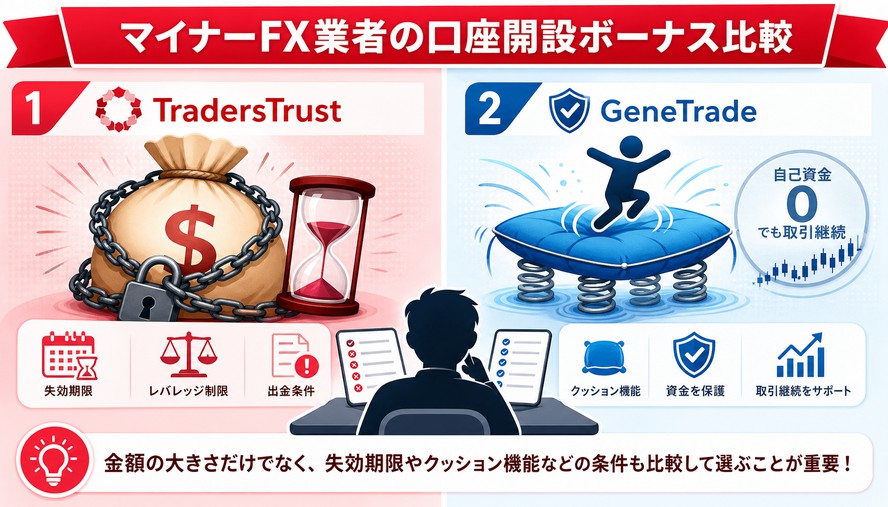 海外FX マイナー ボーナス