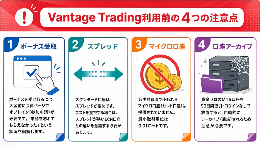 Vantage Trading 評判