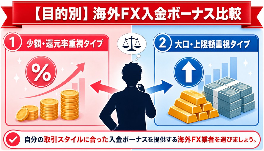 海外FX 入金ボーナス