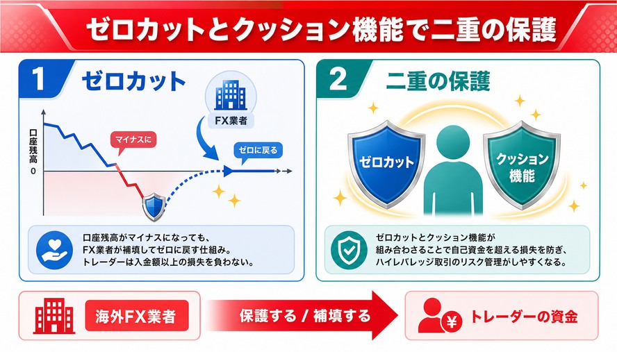海外FX ボーナス クッション機能