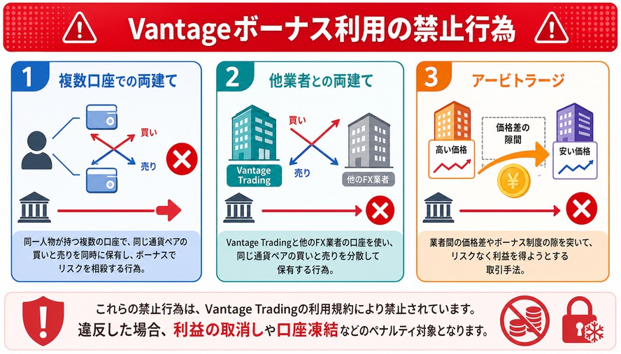 Vantage Trading ボーナス