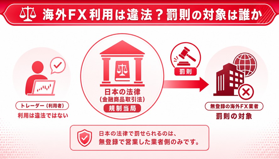 海外FX 違法