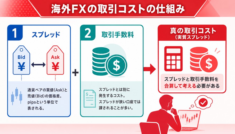 海外FX スプレッド 比較