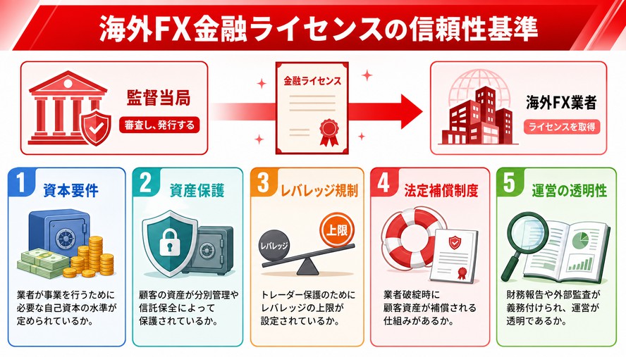 海外FX 金融ライセンス