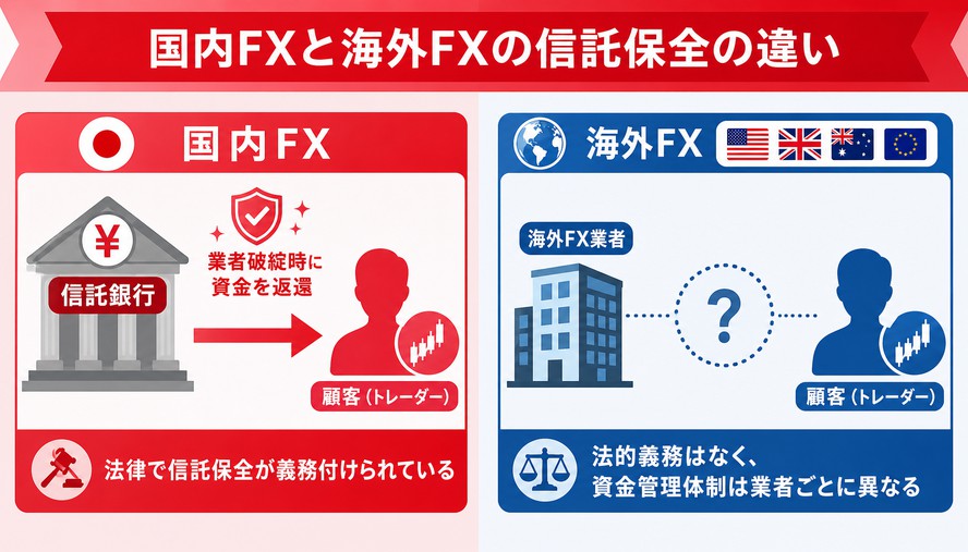 海外FX 信託保全