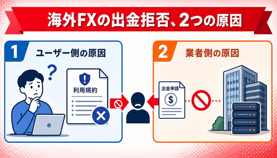 海外FX 出金拒否