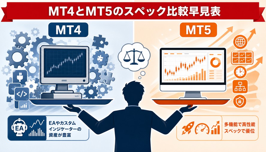 MT4 MT5 違い