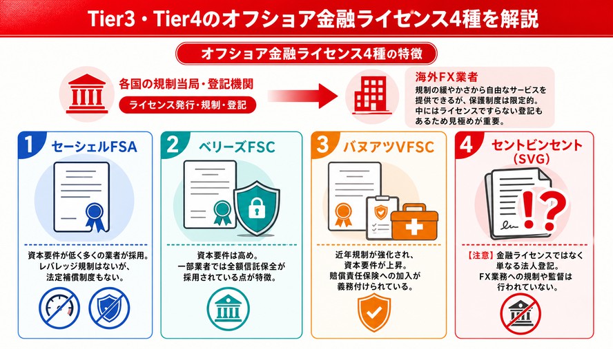 海外FX 金融ライセンス