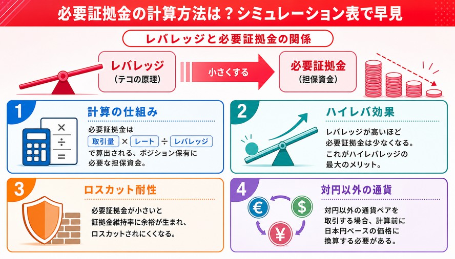 海外FX レバレッジ 計算