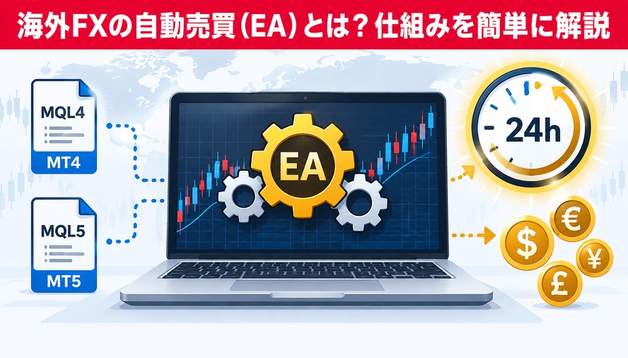 海外FXの自動売買(EA)とは?仕組みを簡単に解説